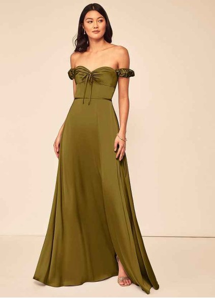 Dwolves Asha Stretch Satin Dress Dwolves Asha Stretch Satin Dress