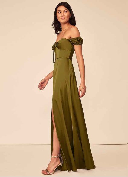 Dwolves Asha Stretch Satin Dress Dwolves Asha Stretch Satin Dress