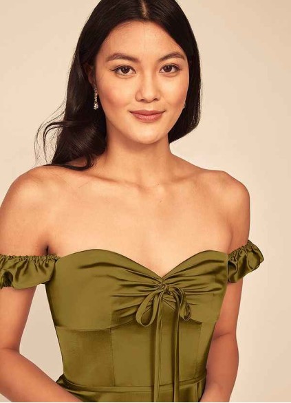 Dwolves Asha Stretch Satin Dress Dwolves Asha Stretch Satin Dress