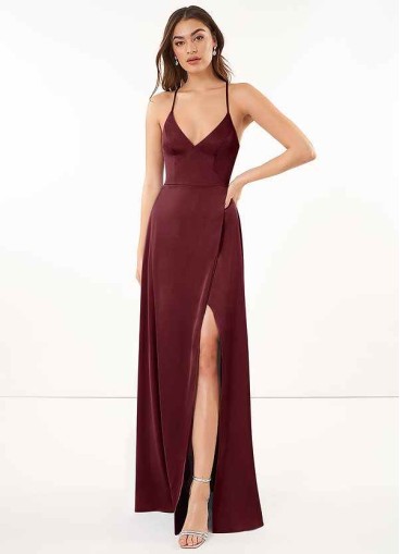 Dwolves Maksim Stretch Satin Dress