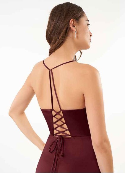 Dwolves Maksim Stretch Satin Dress