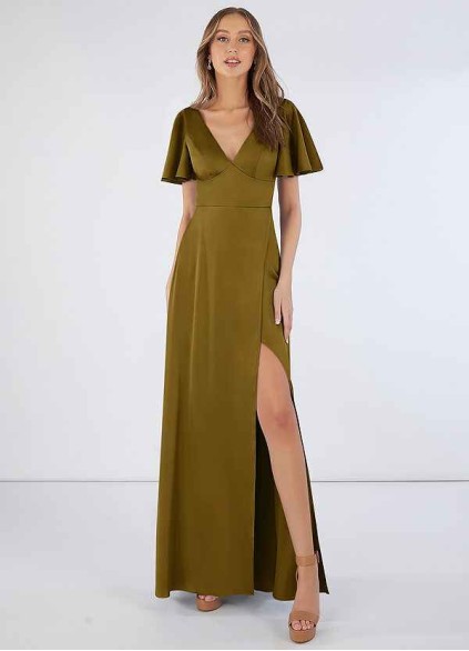 Dwolves Lani Stretch Satin Dress