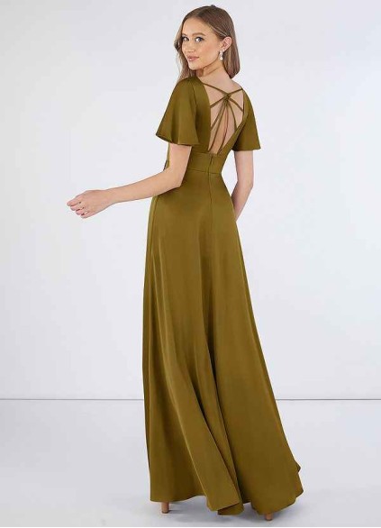 Dwolves Lani Stretch Satin Dress Dwolves Lani Stretch Satin Dress