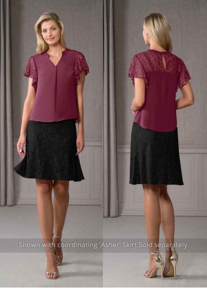 Dwolves Abby Blouse
 ( Final Sale )