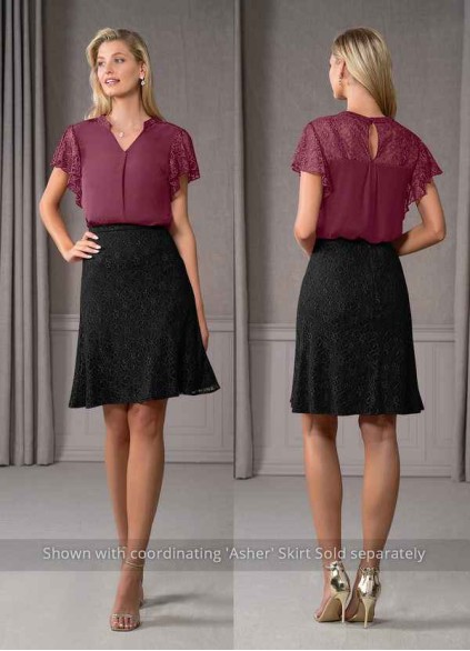 Dwolves Abby Blouse
 ( Final Sale )