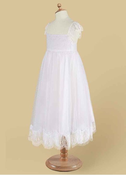 Dwolves Guava Flower Girl Dress Dwolves Guava Flower Girl Dress