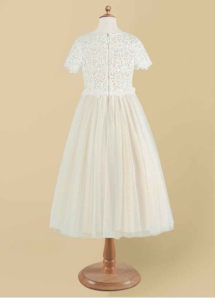 Dwolves Petal Flower Girl Dress Dwolves Petal Flower Girl Dress