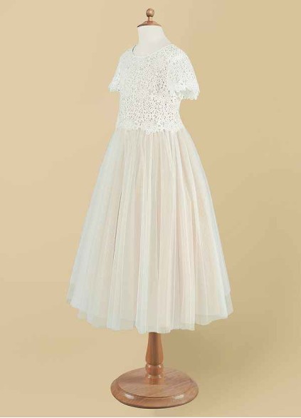 Dwolves Petal Flower Girl Dress Dwolves Petal Flower Girl Dress