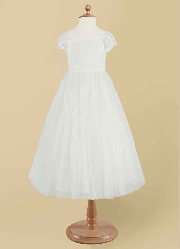 Dwolves Little Flower Girl Dress