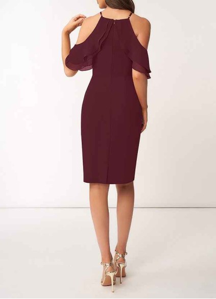 AZ Occasions So Lovely Chiffon Midi Dress AZ Occasions So Lovely Chiffon Midi Dress