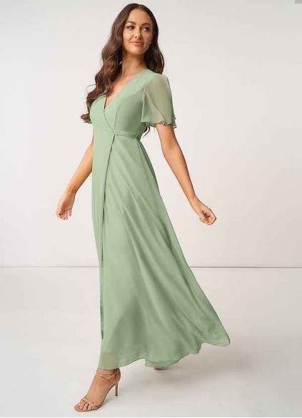 AZ Occasions Effortless Beauty Chiffon Maxi Dress AZ Occasions Effortless Beauty Chiffon Maxi Dress