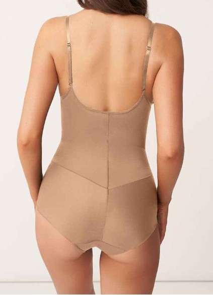 One Piece Seamless Lacey Shaping Bodysuit One Piece Seamless Lacey Shaping Bodysuit