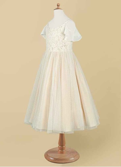 Dwolves Kristie Flower Girl Dress