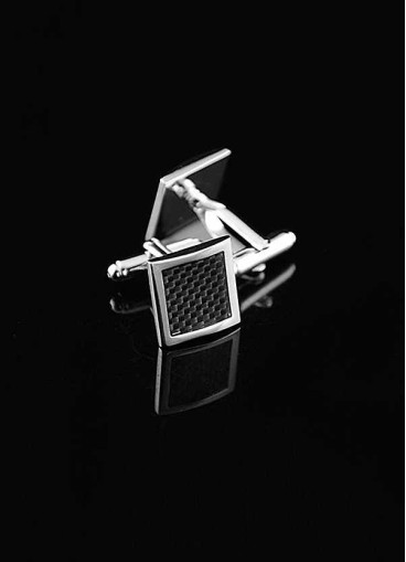 Traditional Square Cuff Links
