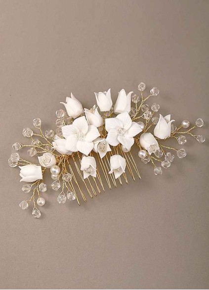Stunning Floral Hair Combs Stunning Floral Hair Combs