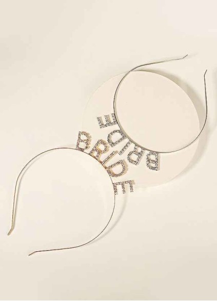 Glittering Bride Headband Glittering Bride Headband