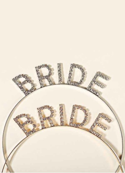Glittering Bride Headband Glittering Bride Headband
