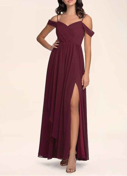 AZ Occasions Philosophy Of Love Cabernet Chiffon Maxi Dress AZ Occasions Philosophy Of Love Cabernet Chiffon Maxi Dress