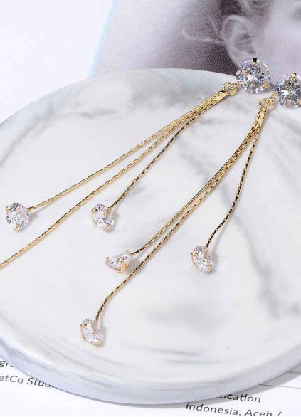 Tiered Drop Earrings Tiered Drop Earrings